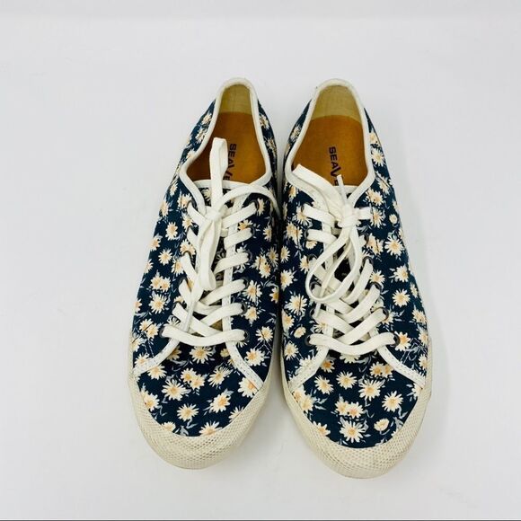 SeaVees SF Monterey Floral Canvass Sneaker… - Picture 6 of 11